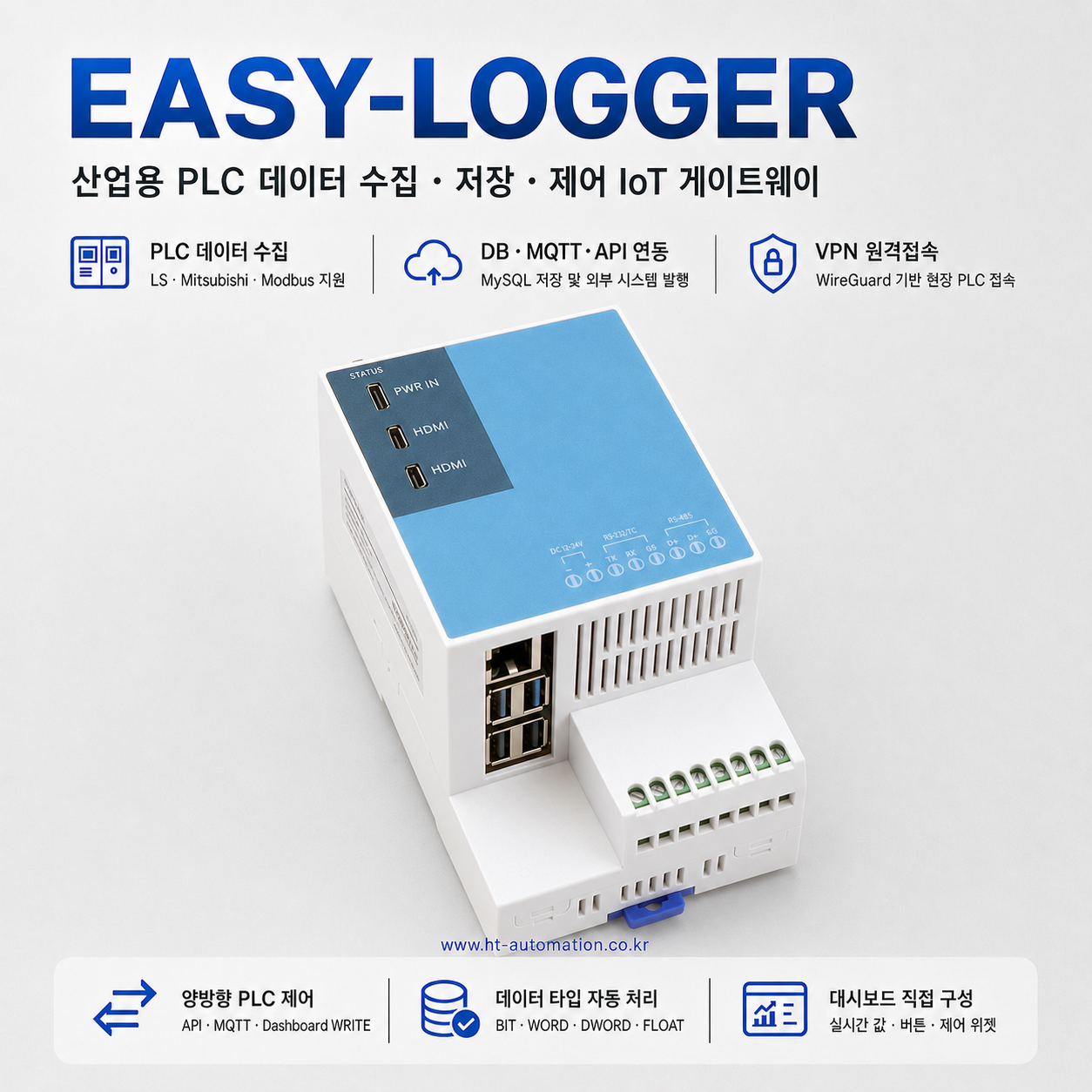 EASY LOGGER 공식 제품 카드와 운영 계층의 역할